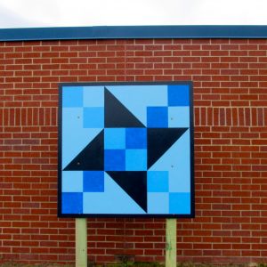 Water Wheel Barn Quilt in Staples, MN.