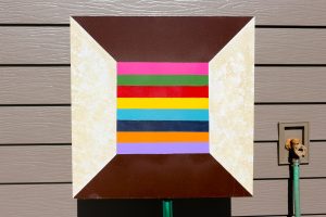 A Central MN Barn Quilt titled "Spool"