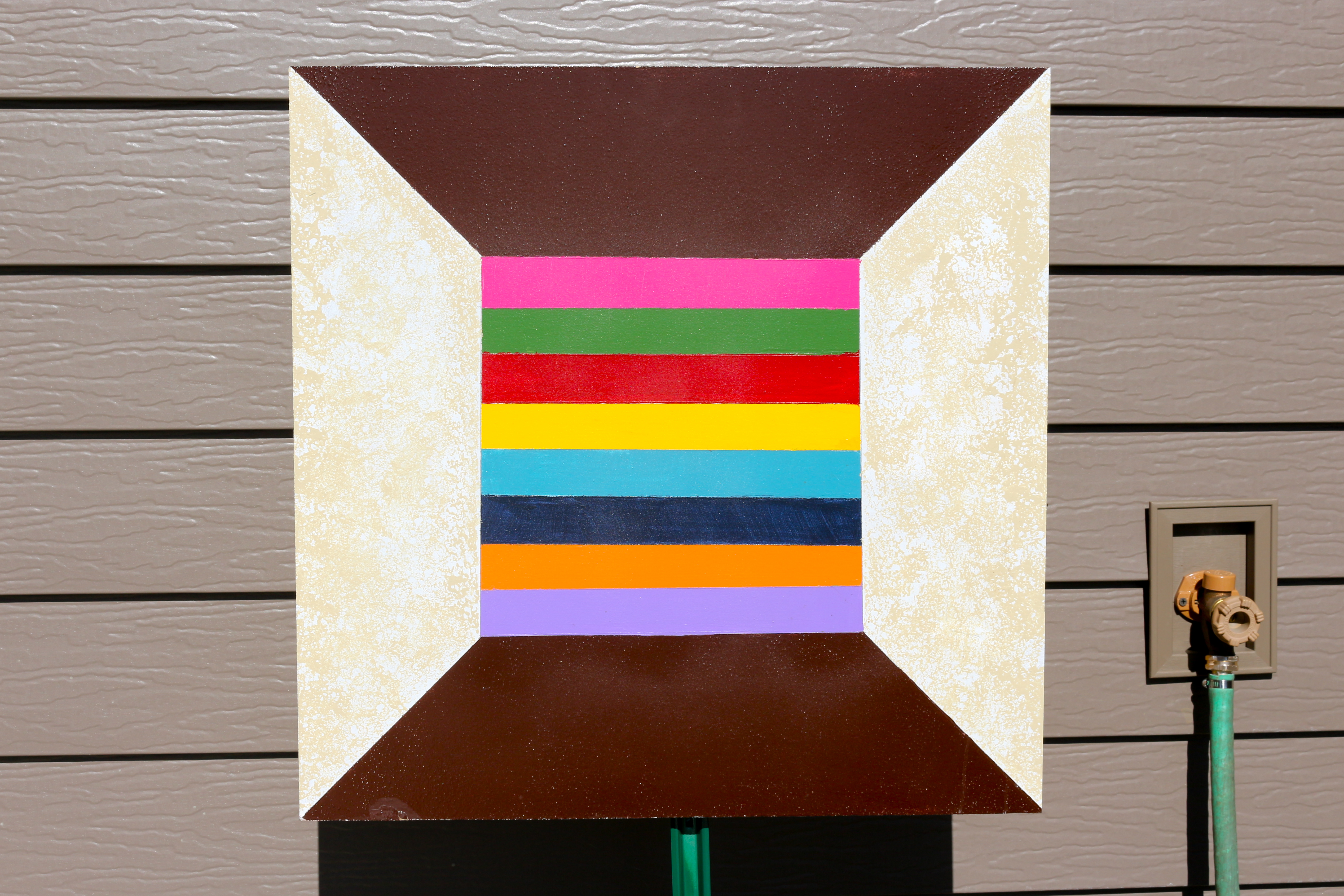 A Central MN Barn Quilt titled "Spool"