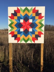 Harvest Wreath Barn Quilt
