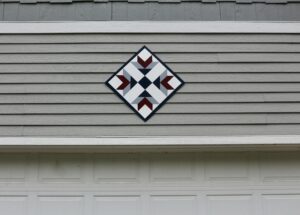 Pequot Get-Together barn quilt